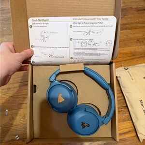 POGS Wireless Over-Ear Noise Cancelling Headphones